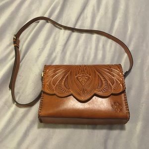 Patricia Nash Leather Sarola Crossbody Bag